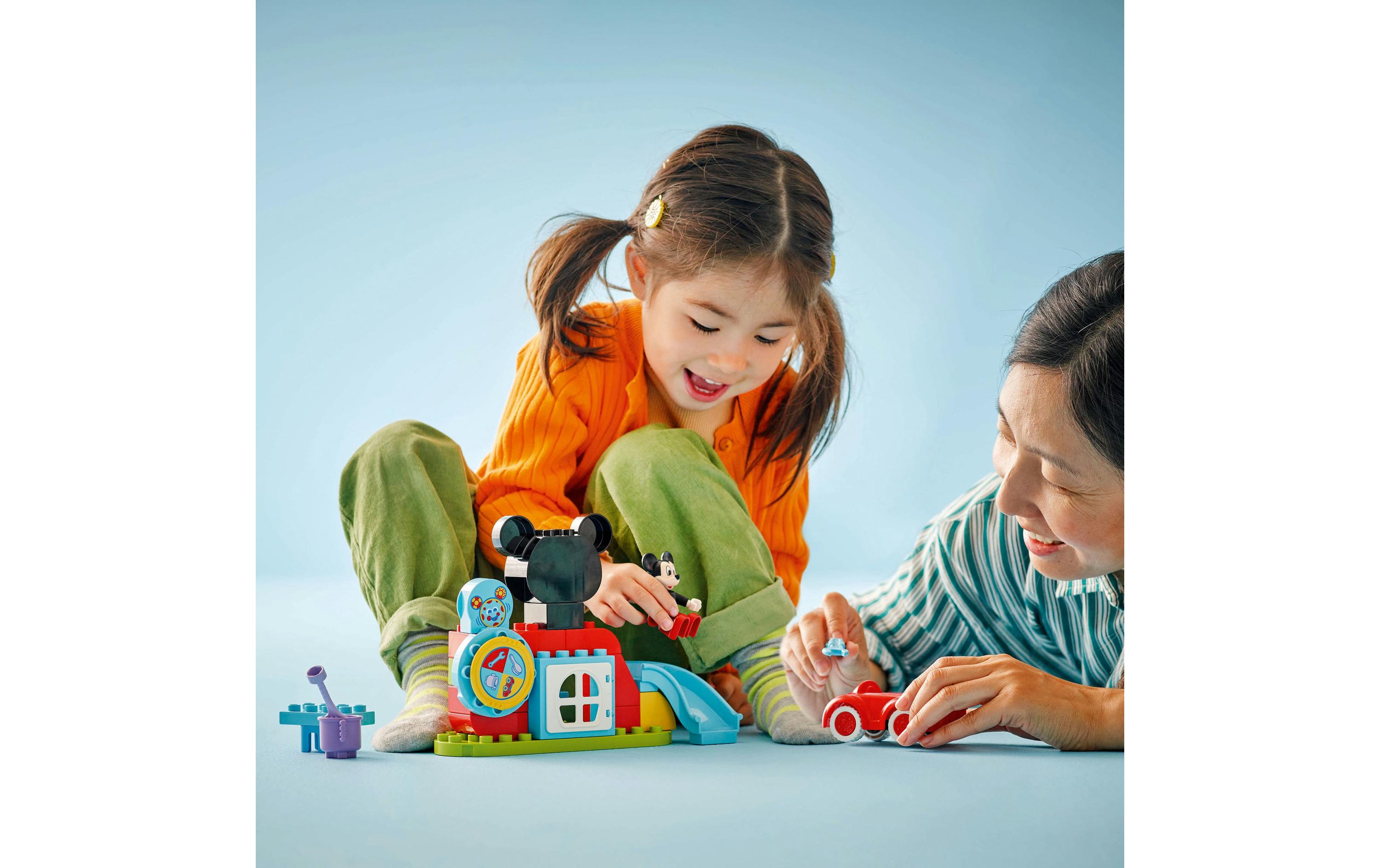 DUPLO® Mickys Clubhaus und Auto 10454Lego-Bauset