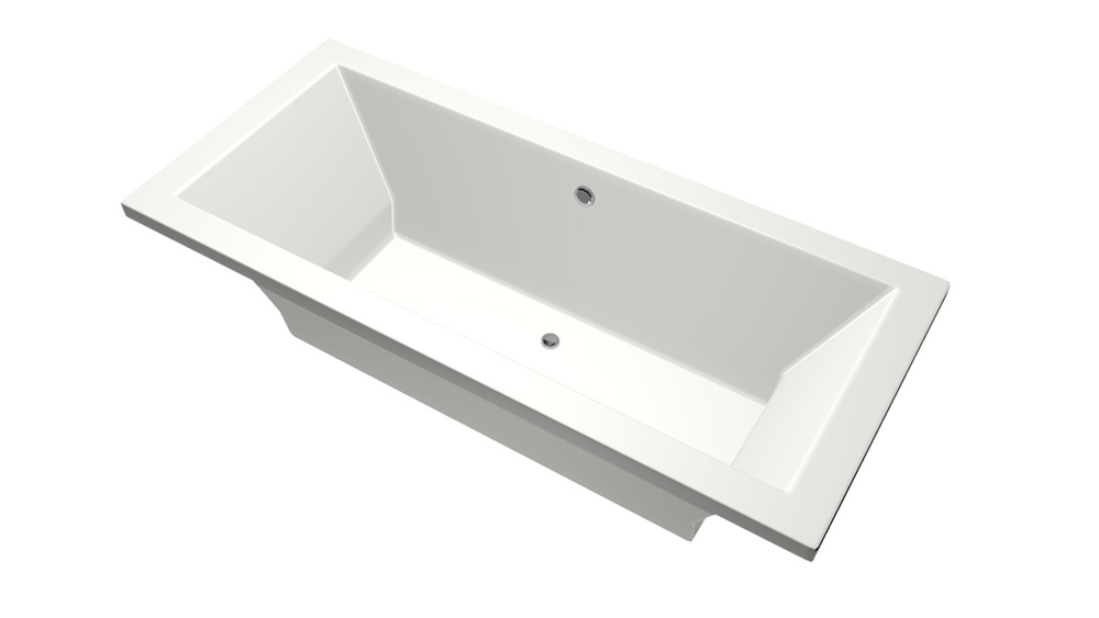 Xenz Society ligbad 180x80x50cm edelweis