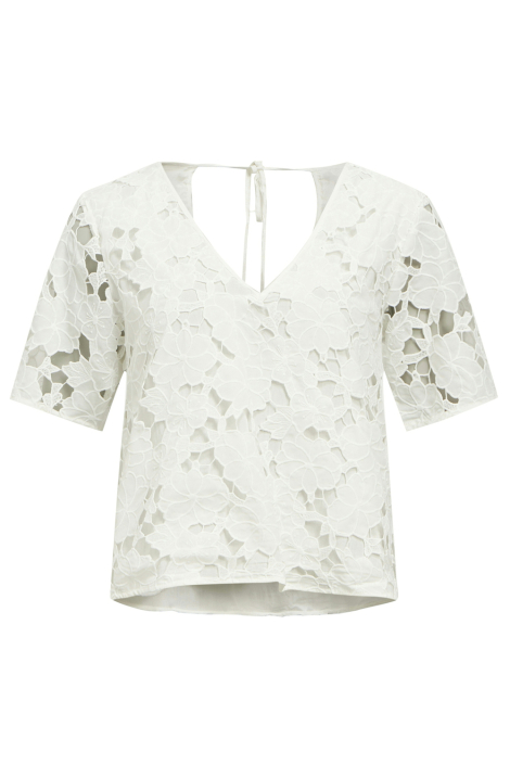 Object witte dames blouse