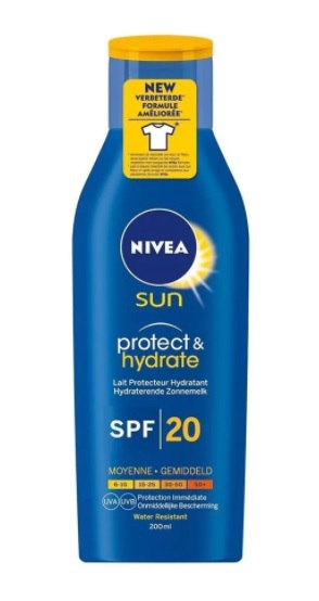 Nivea Sun Protect & Hydrate Zonnemelk SPF20 200ml