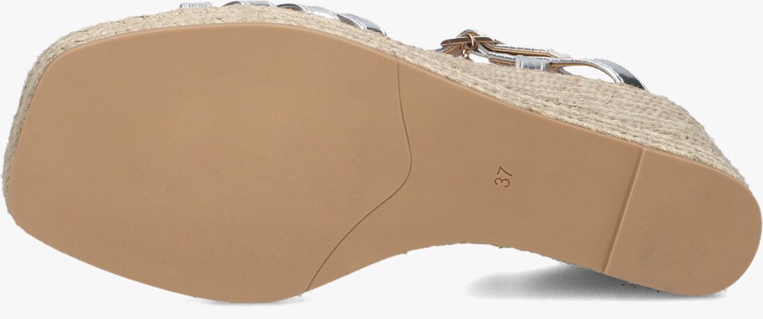 MEXX zilveren mexx espadrilles noemi