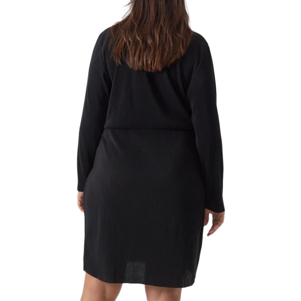 Vero Moda Robe Noir Femme Vero Moda Curve Clica