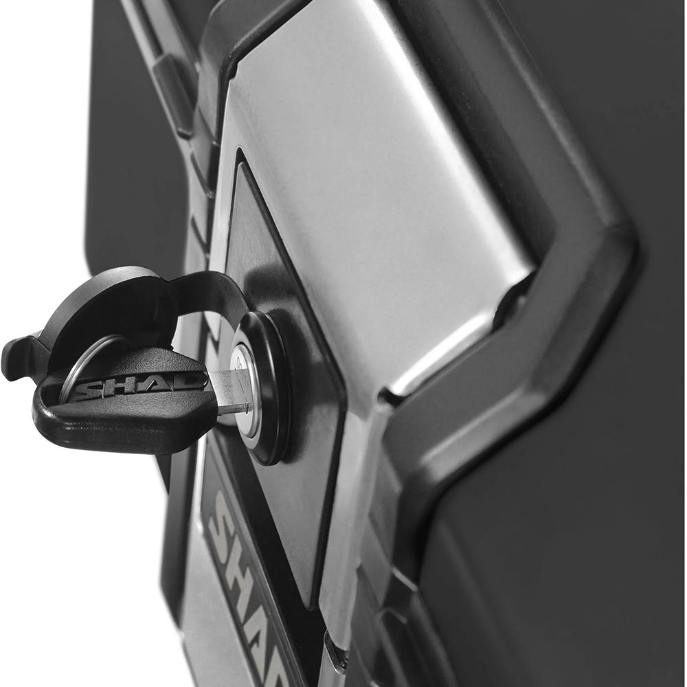 Shad - Top case TR55 TERRA Noir / Aluminium