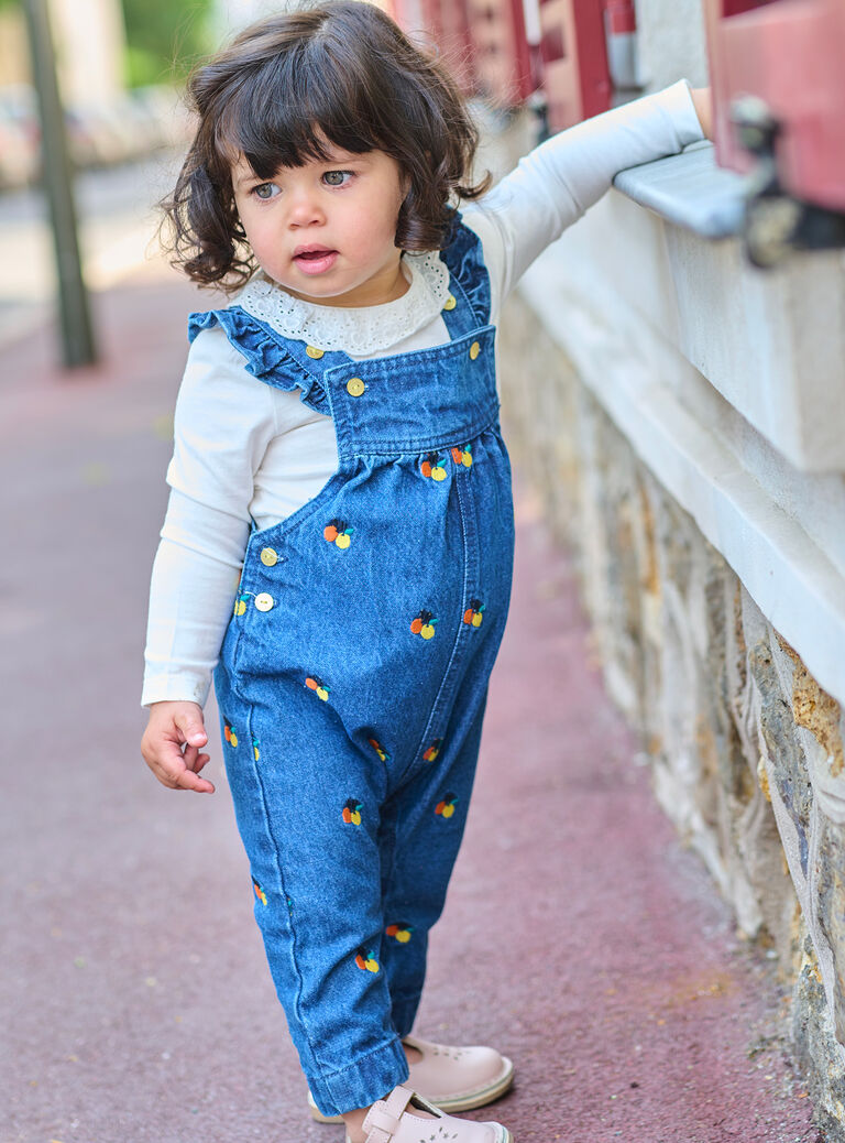 Brassière écrue bébé fille