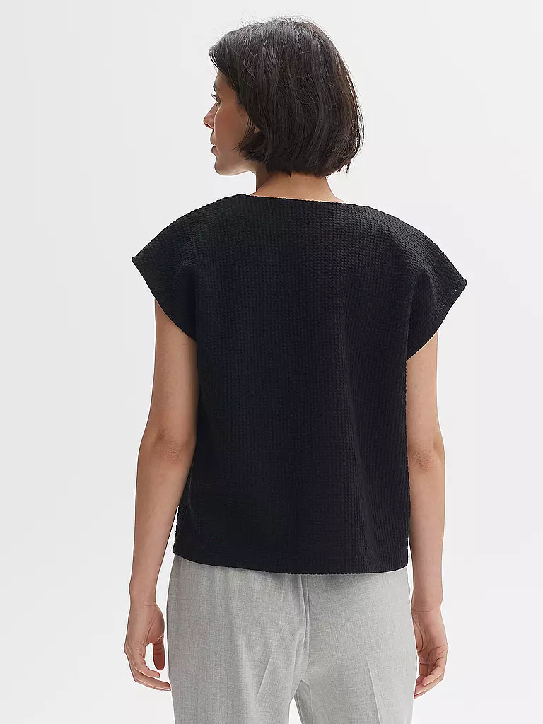 OPUS Blusenshirt GOSANN schwarz