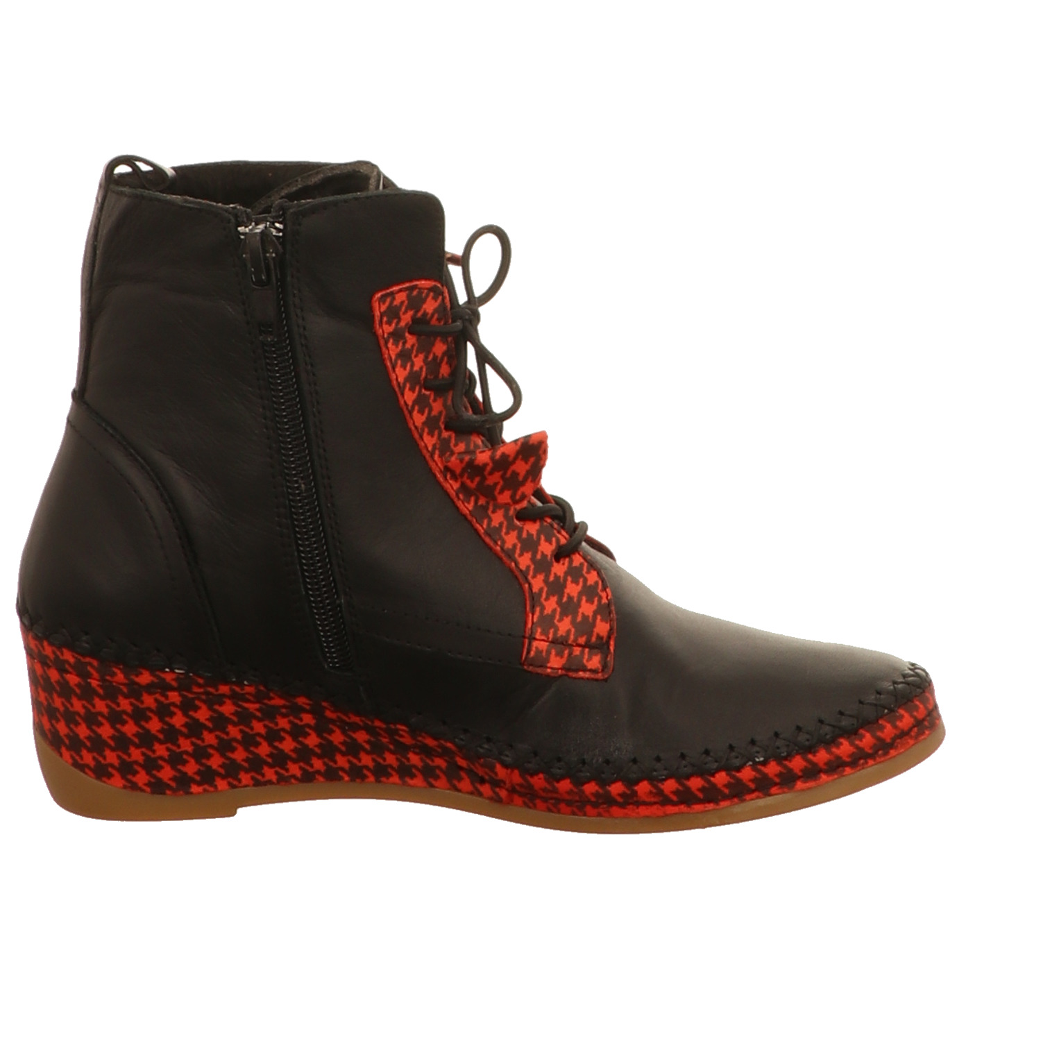 Pölking Stiefelette schwarz