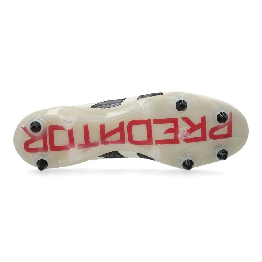 adidas Predator Elite Laceless SG Champagne - Blanc/Noir/Pure Ruby