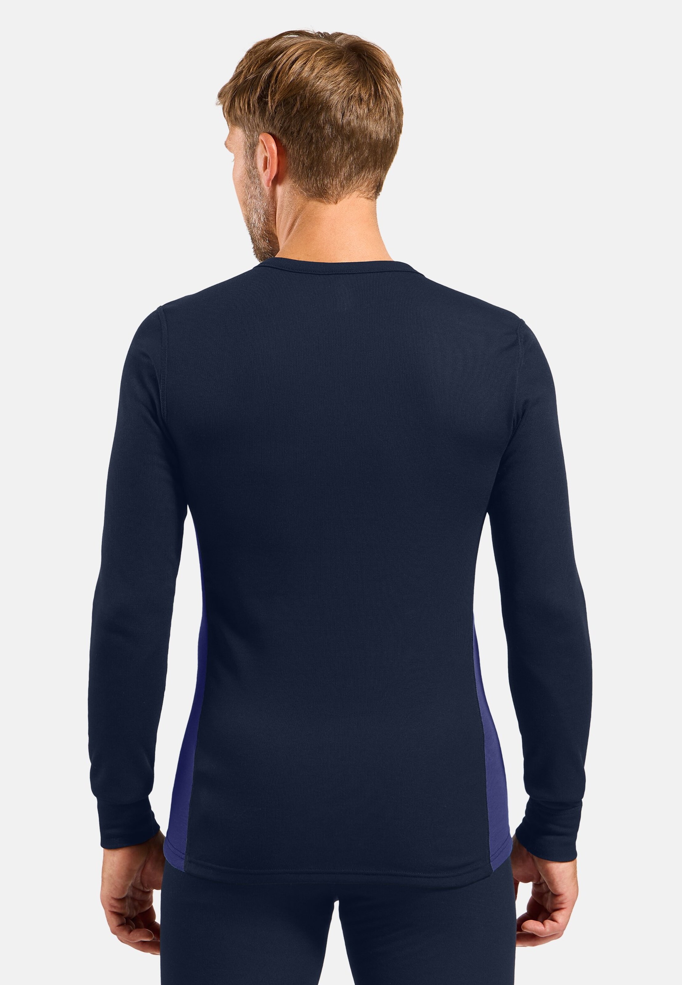 Active Warm Base layer Set in dark sapphire - skipper blue