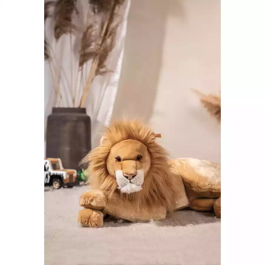 Steiff Loewe Leo liegend blond, 65 cm