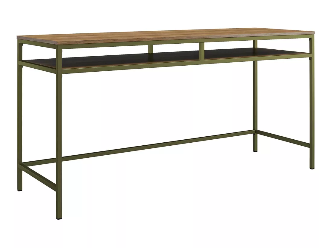 Bradford | Table de nuit avec 2 tiroirs en Noir