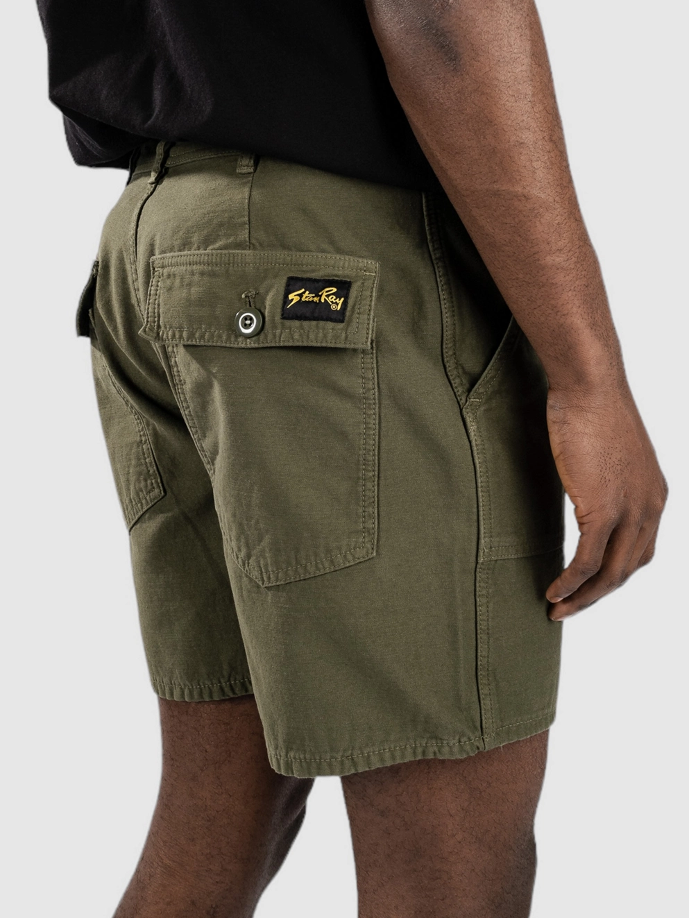 Stan Ray Fat 6 Inseam Shorts olive sateen