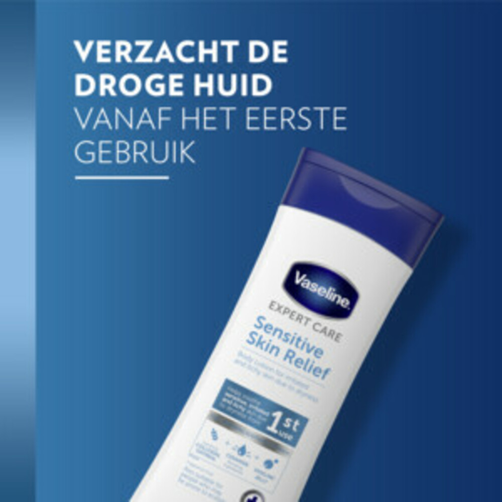 6x Vaseline Bodylotion Sensitive Skin Relief400 ml