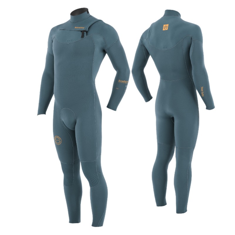 Combinaison Homme Manera Seafarer FZ 4/3 2022 Steel - The Corner Shop