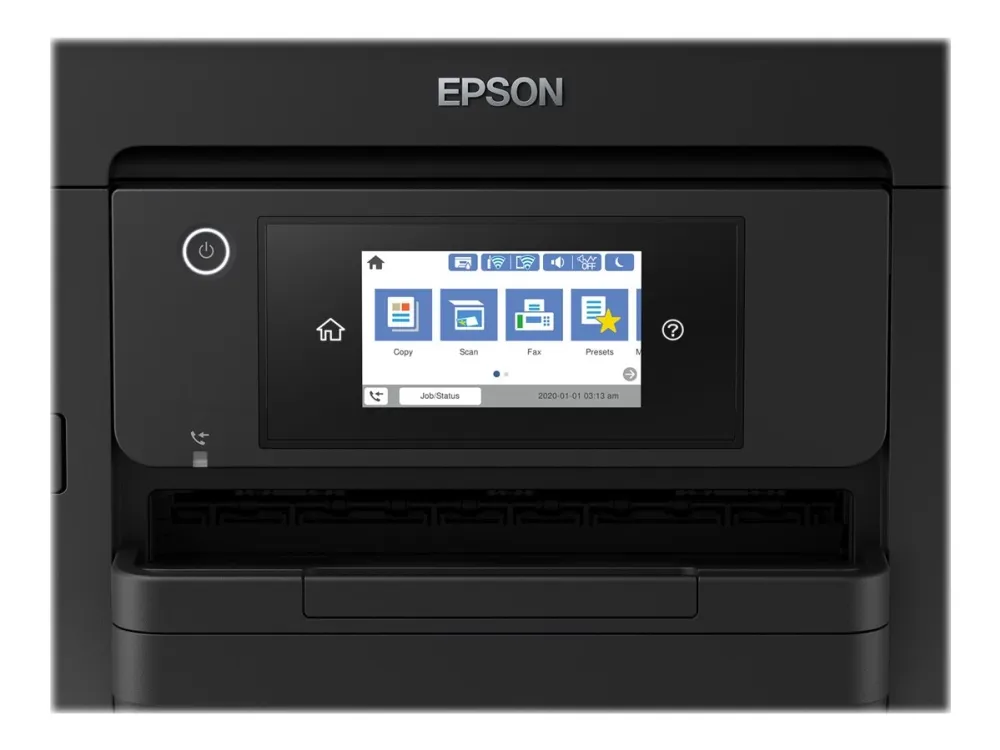 Epson WorkForce Pro WF-4820DWF - Multifunktionsprinter - farve - blækprinter - A4 (210 x 297 mm) (original) - A4/Legal (medie) - op til 25 spm (udskriver) - 250 ark - 33.6 Kbps - USB 2.0, LAN, Wi-Fi(n), USB vært