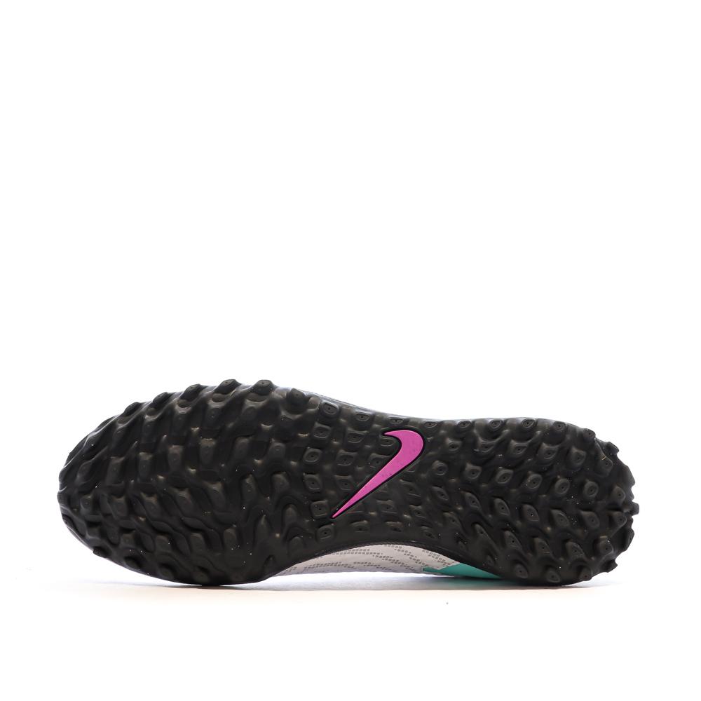 Nike Chaussures de Foot Blanc/Vert Homme Nike Phantom GX Academy TF