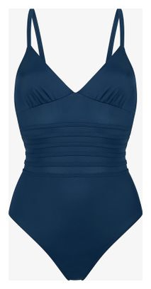 Maillot de bain 1P Menstruel - Flux moyen - Bleu Marine