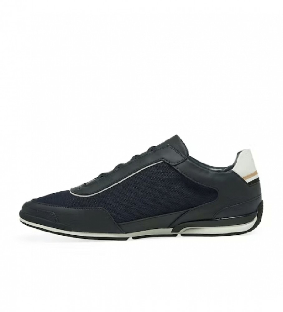 BOSS Saturno Slon Navy Trainers