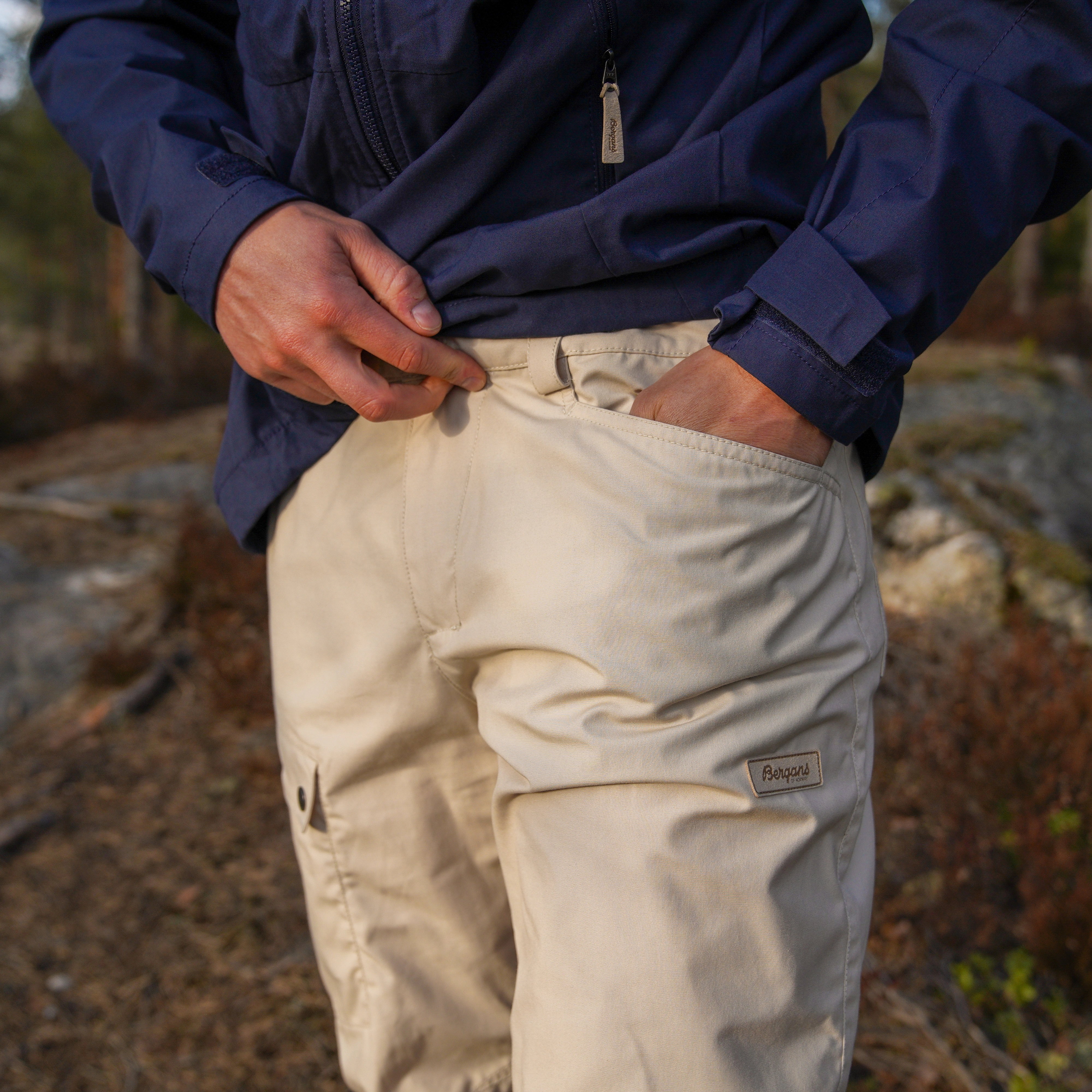 Nordmarka Leaf Light Pants Men Chalk Sand