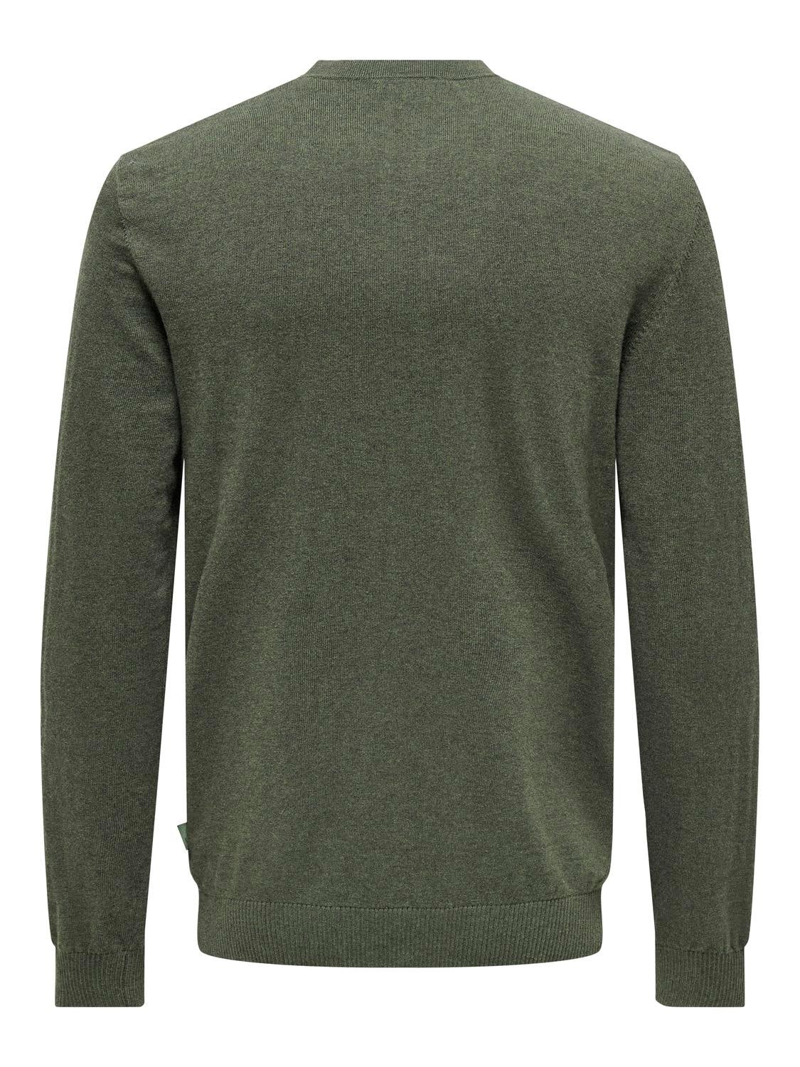 ONSLOUI Pullover Castor Gray