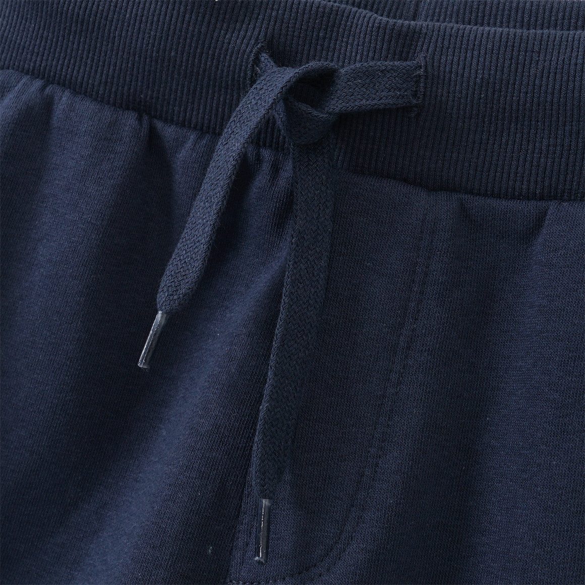 Famy 2 Jungen Jogginghosen mit Tunnelzug dunkelblau / blau