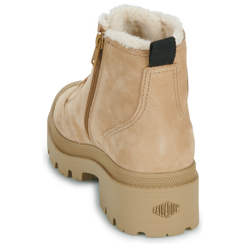 Palladium - PALLABASE NBK ZIP WL - Marron