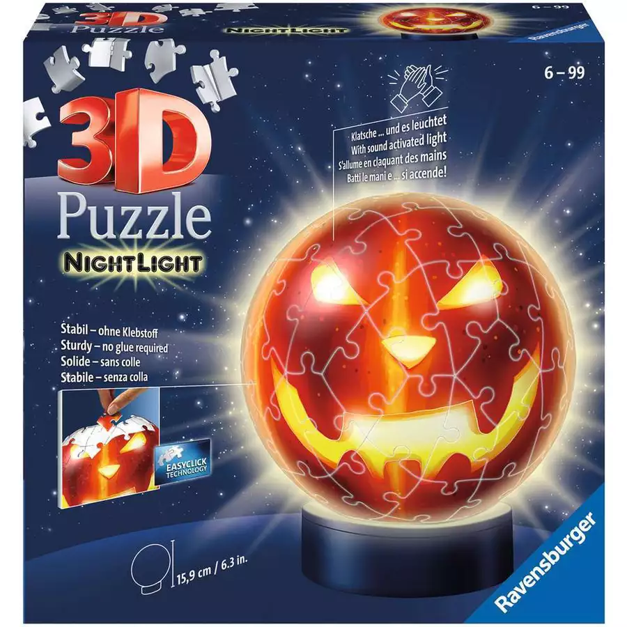Ravensburger Nachtlicht Kürbiskopf bunt