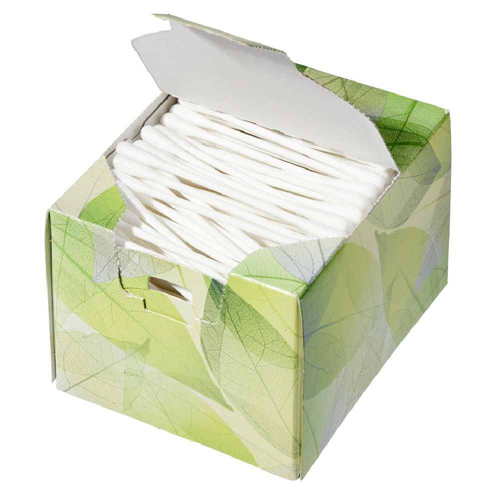 Boîte coton tige bâtonnet ouate blanc x300