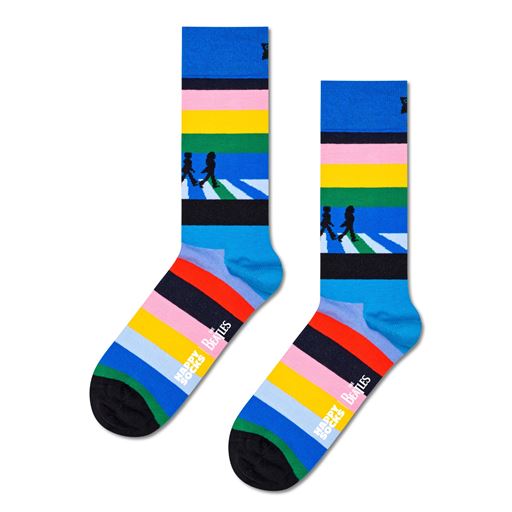 Happy Socks Beatles Gaveæske 3-pak Strømper, Turquoise, 41-46