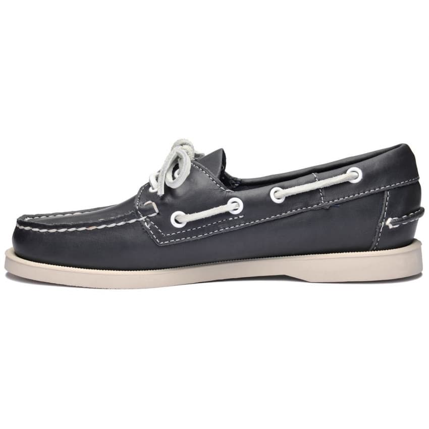 DOCKSIDES CUIR Blue Navy