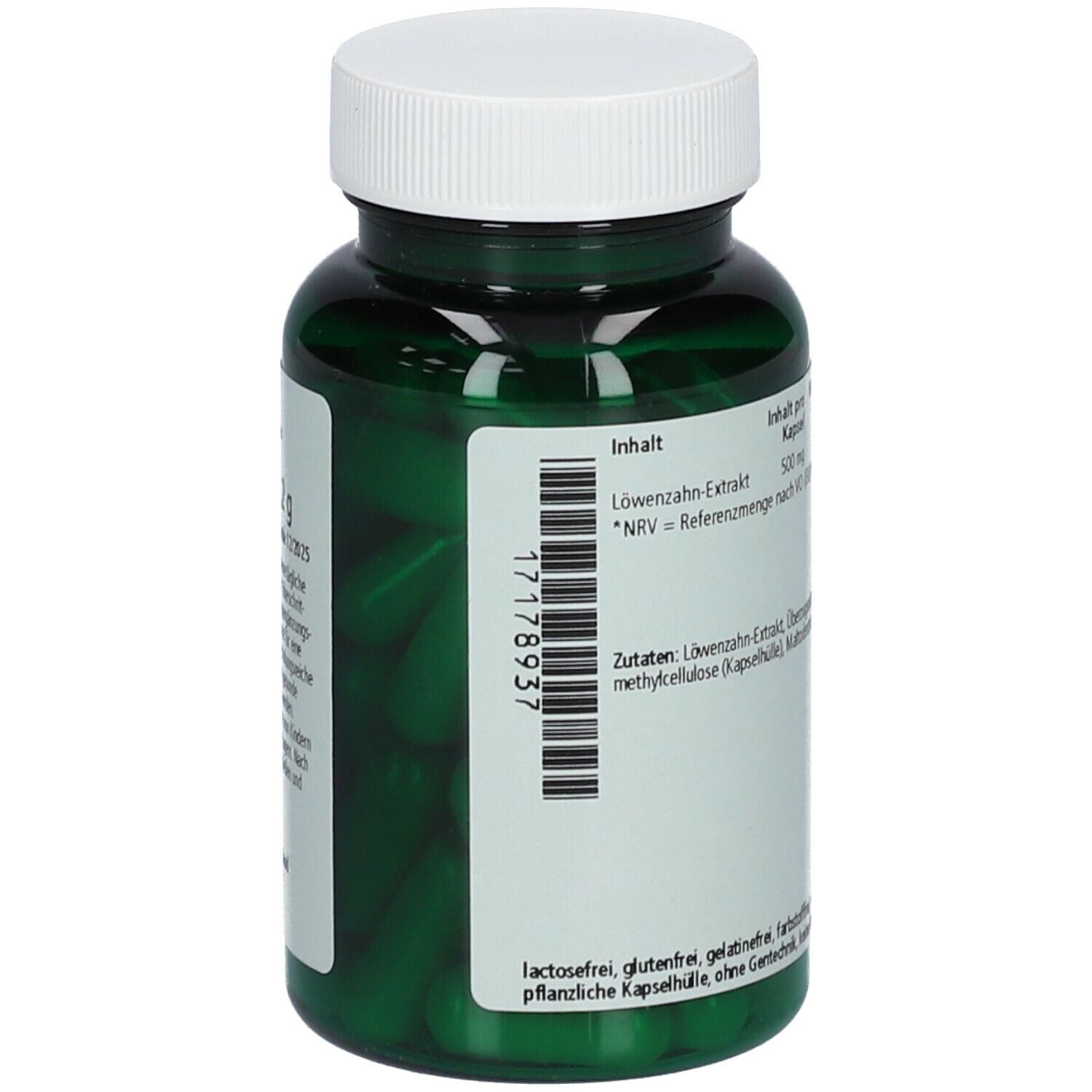 green line NUTRITHEKE LÖWENZAHN 500 mg