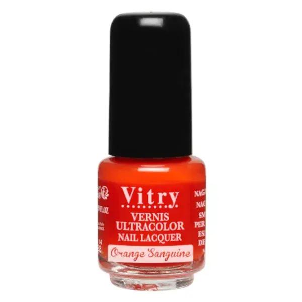 Vitry Vernis à Ongles N°28 Orange Sanguine 4ml