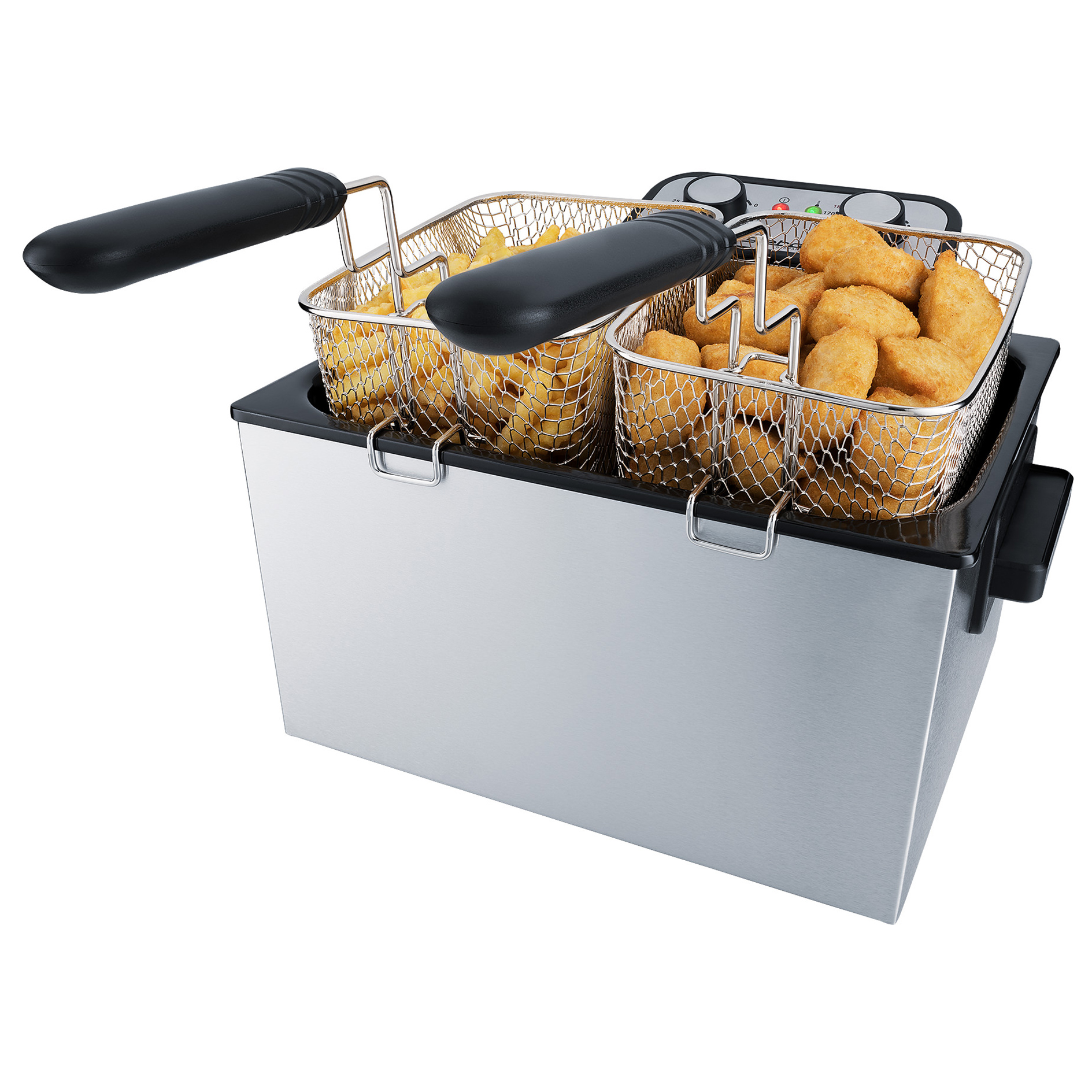 STEBA Edelstahlfritteuse - 5 Liter - 3000 Watt