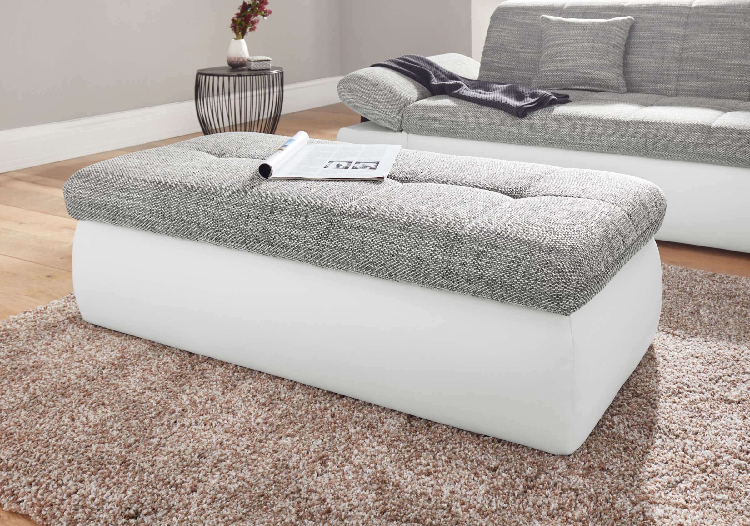 DOMO collection Hocker »PB Moric« inklisive Staufach