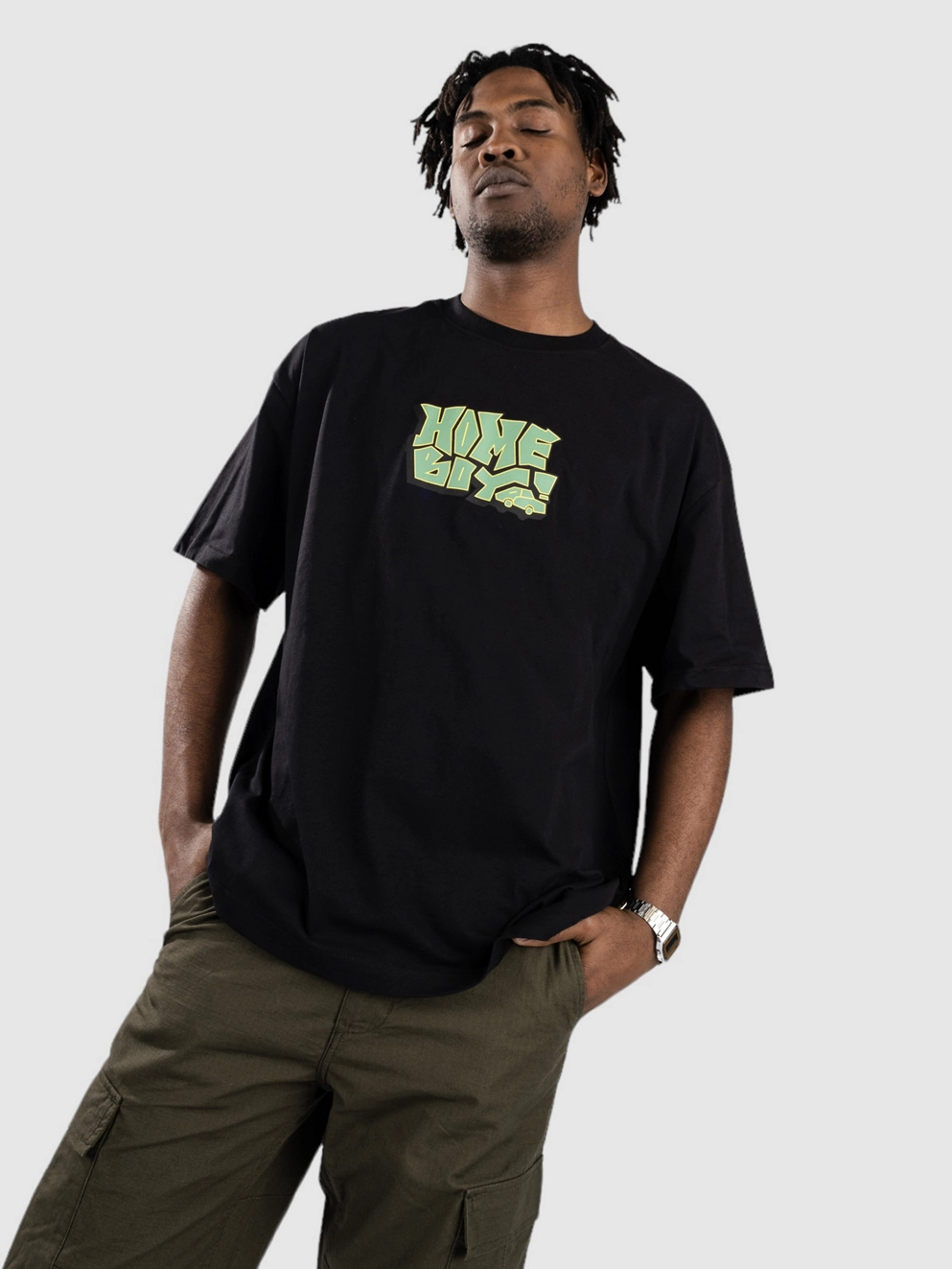 Homeboy BLOCKZ T-Shirt black