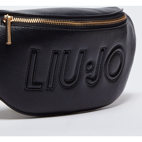 Liu Jo - Riñonera con logotipo Negro