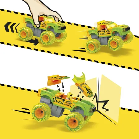 Hot Wheels MEGA Hot Wheels Monster Trucks SNC GUNKSTER
