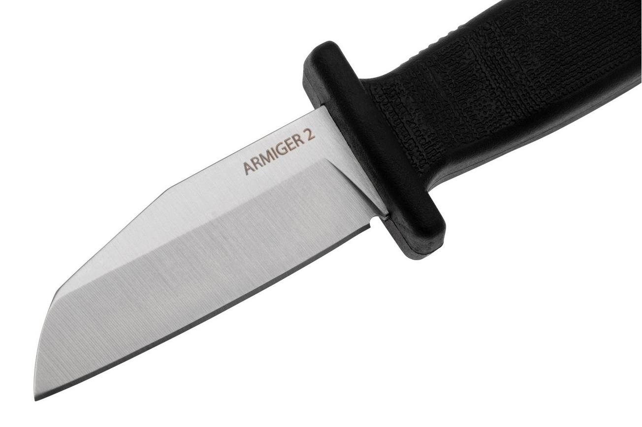 Demko Knives Armiger 2 Shark Foot ARM2-4034SS-SF Black TPR, nekmes