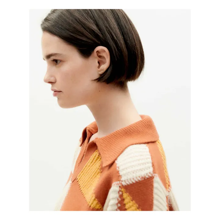 Thinking Mu Pull col Polo Paquita | Rouille