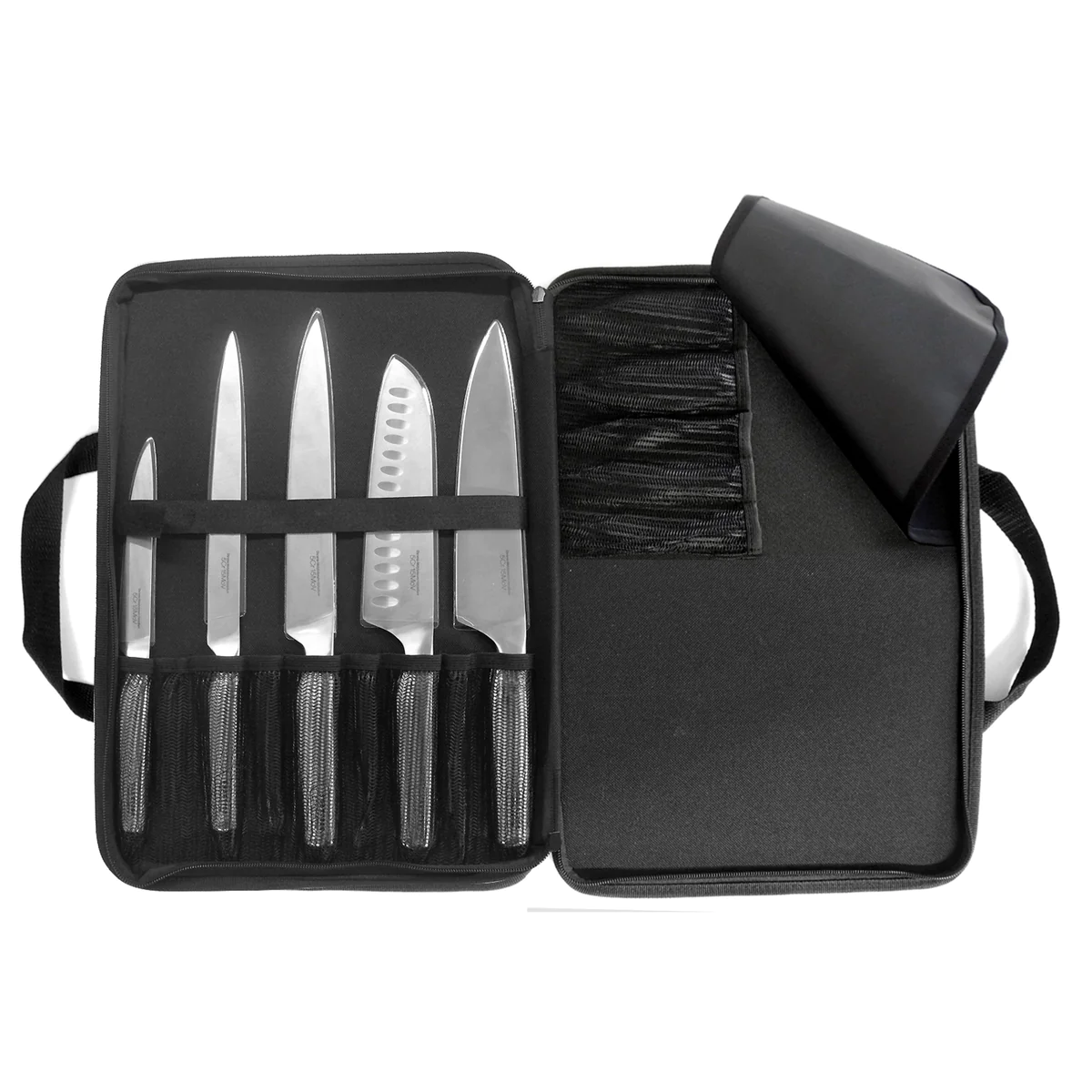 Asean - Trousse 5 couteaux de cuisine Sabatier Trompette