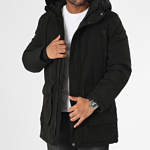 Parka Capuche Noir