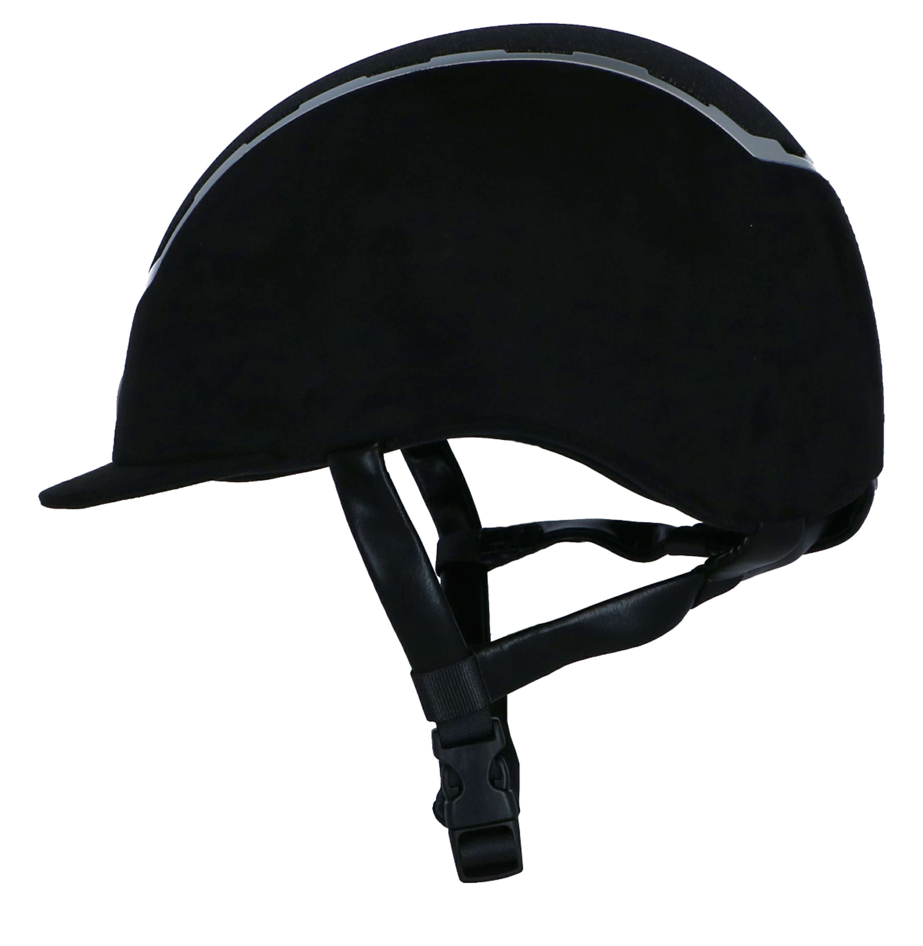 BR Cap Sigma Microfiber met Glitter Top VG1 Zwart