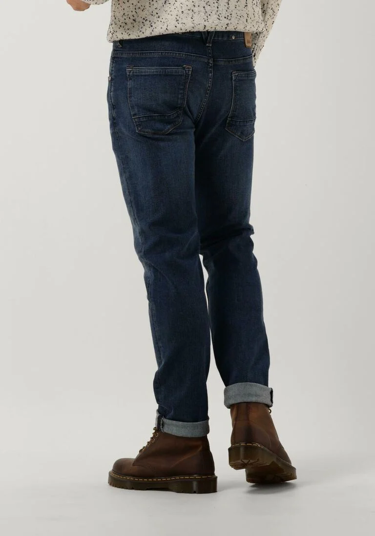 VANGUARD blauwe vanguard slim fit jeans v7 rider true blue ocean