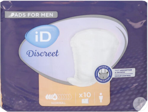 Id Discreet Men Normal 10 Pièces