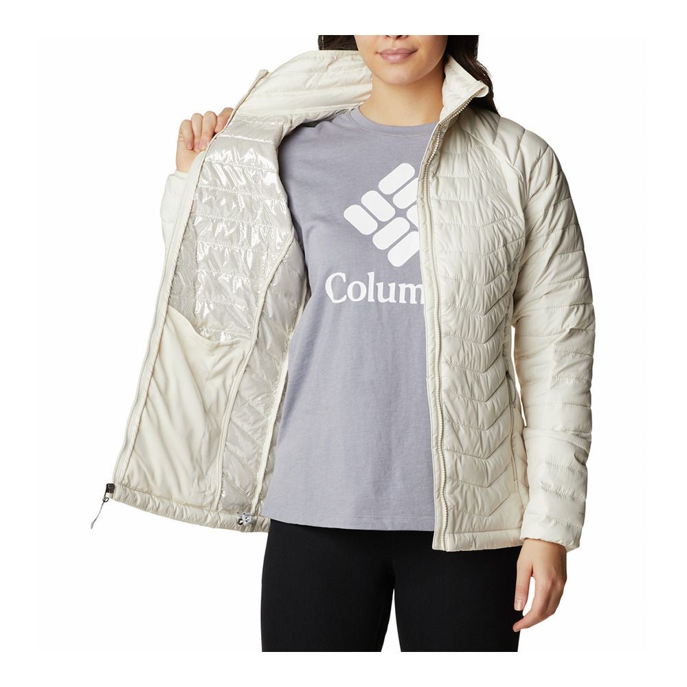 Columbia EU POWDER LITE - Doudoune Femme white