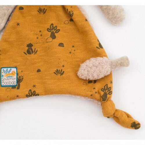 Moulin roty knuffeldoek leeuw