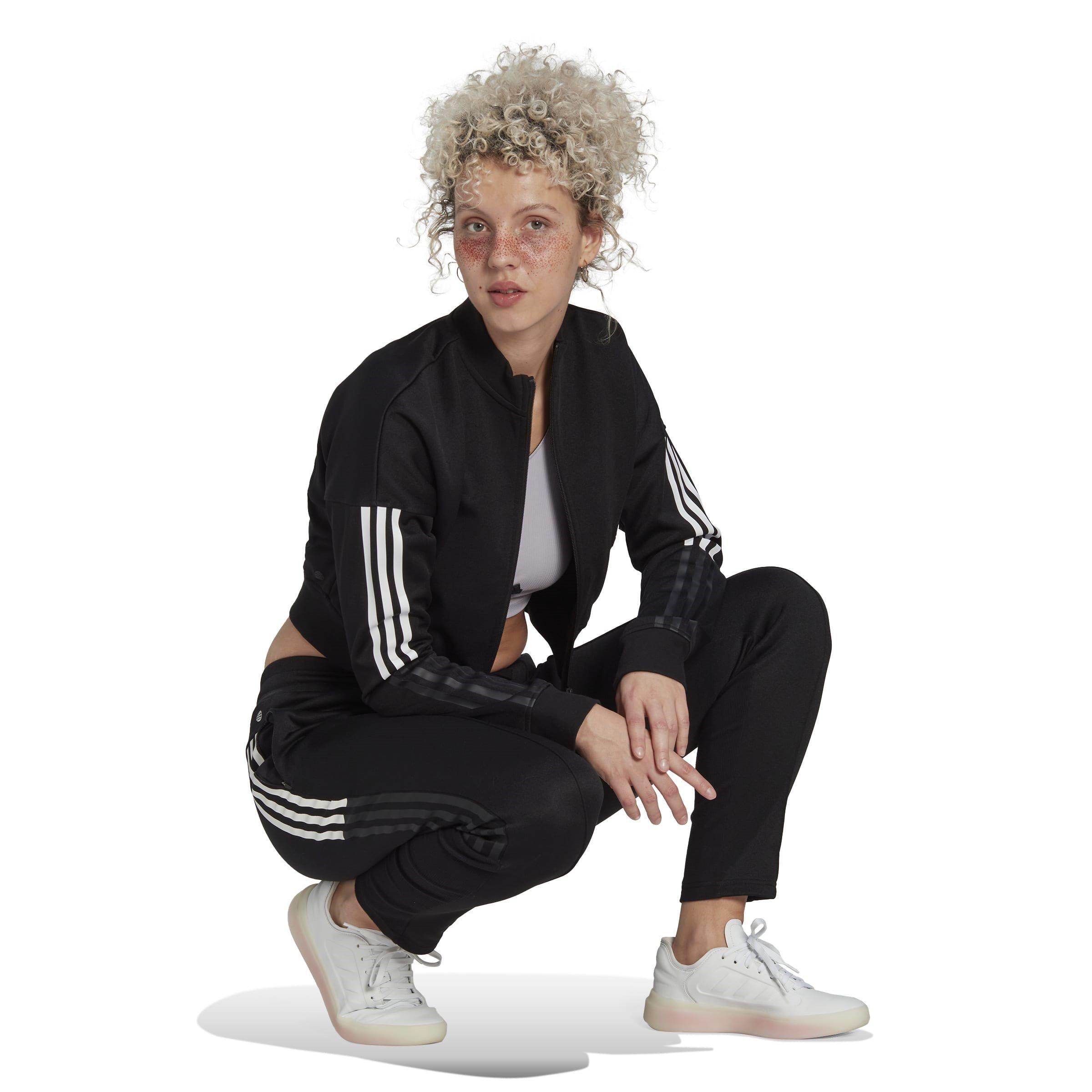 adidas adidas Cropped Track Top Womens Sweatshirt