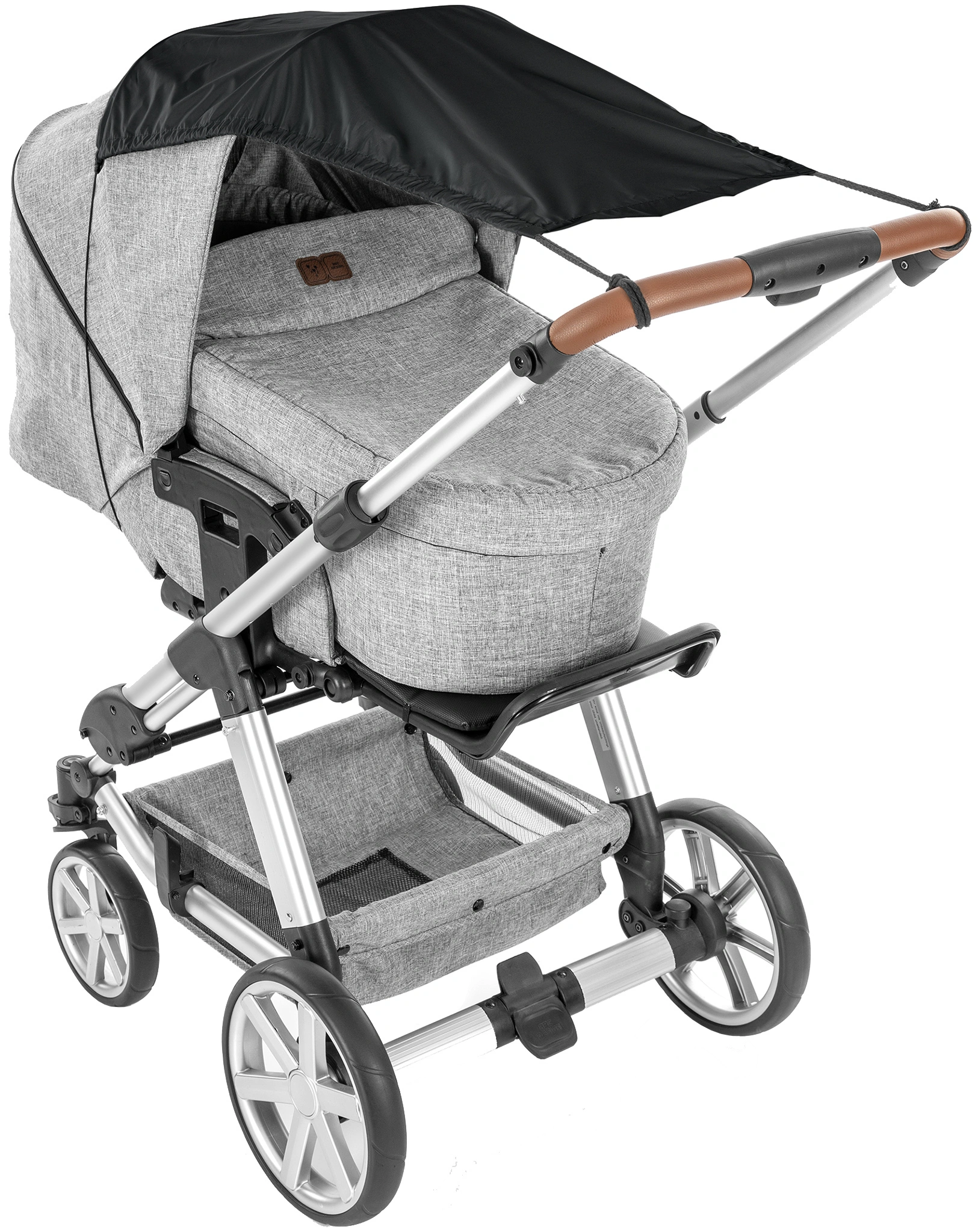 Sonnensegel SHINE SAFE in schwarz