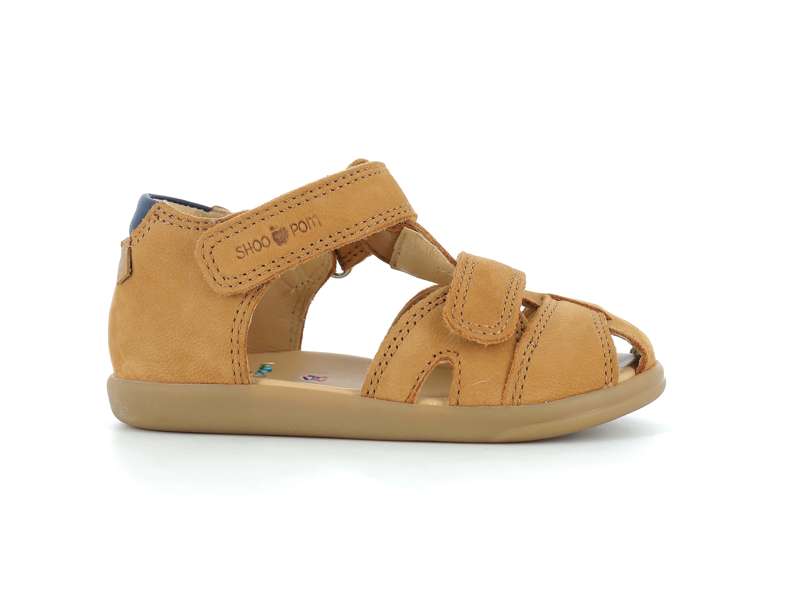 Shoopom-PIKA SCRATCH Nubuck Velours Marron