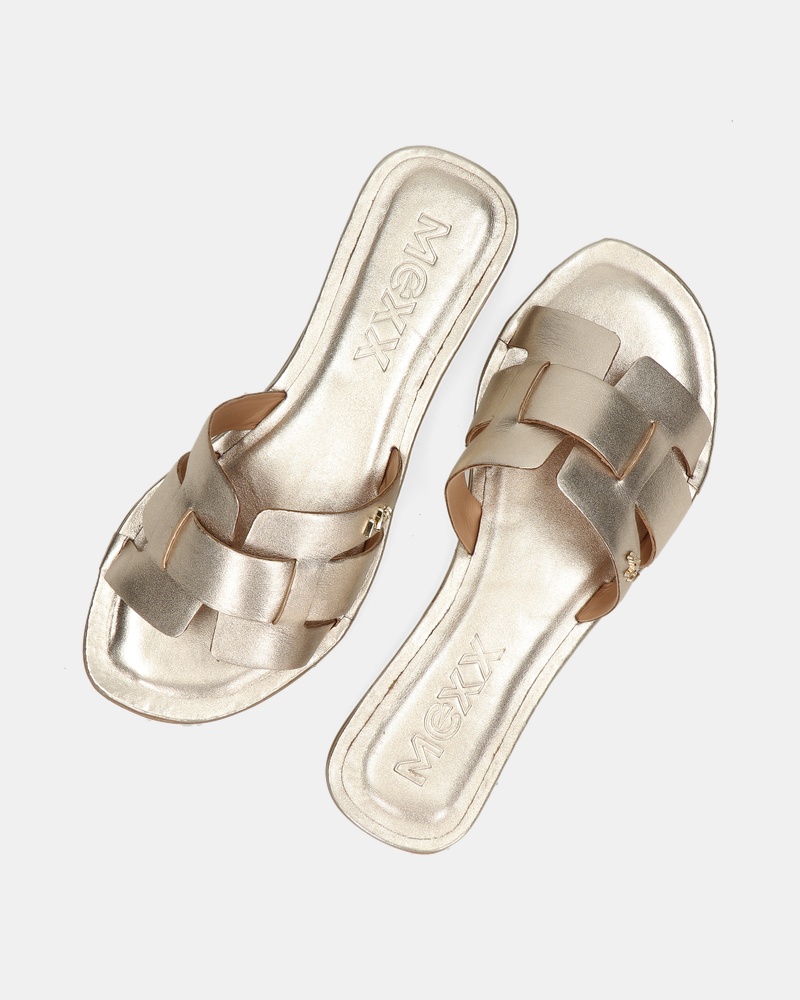 Mexx Jacey Slippers  - goud