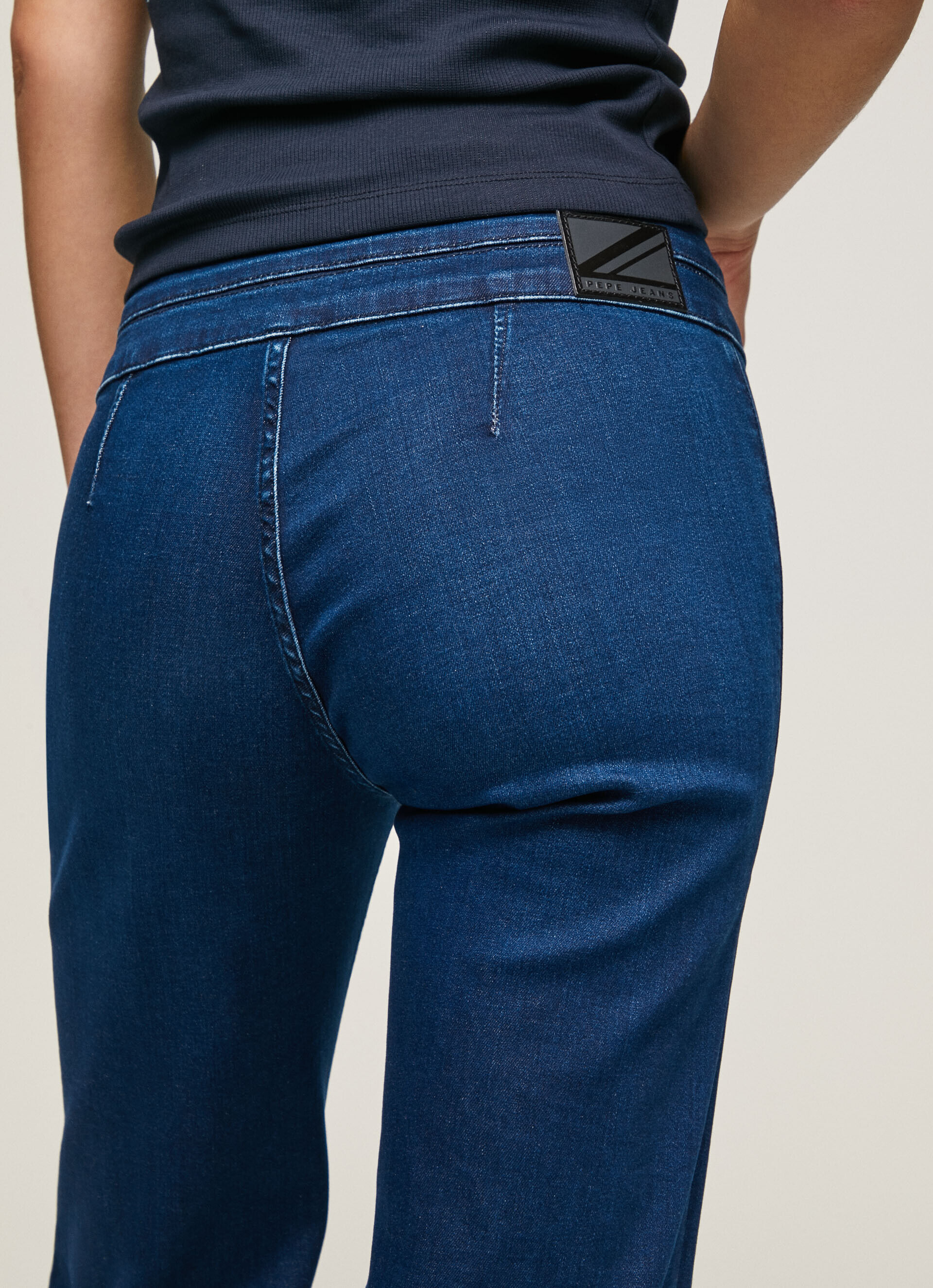 Calça jeans JEAN WILLA Triple Fit Flare de cintura alta - jeans